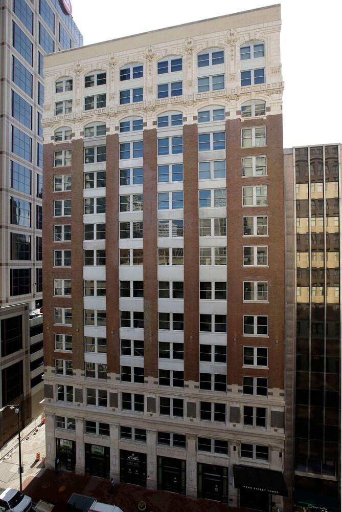 FRONTDESK Penn Street Tower Apts Downtown Indy - Exterior