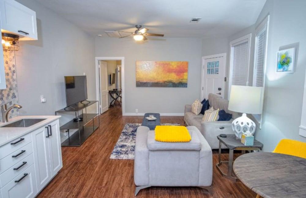 Remodeled Modern 1br/1ba Apt #1 Near Downtown - Living Area